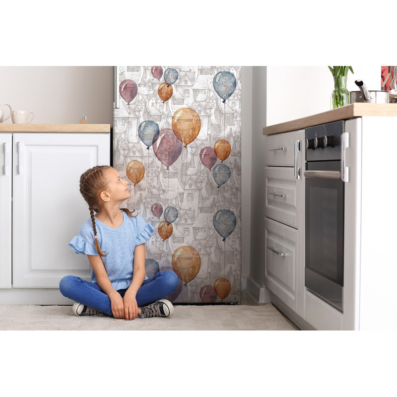 Abstract Door Decal