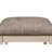 Chalk Gray Finish Upholstered Bedroom And Dining Bench, Transitional Style, Solid Wood, Square Legs, 76Mm Thick Cushion Bench In Style With Upholstery, For