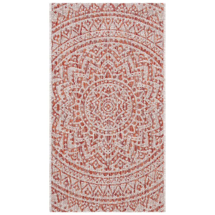 Amedee Performance Floral Indoor/Outdoor Area Rug