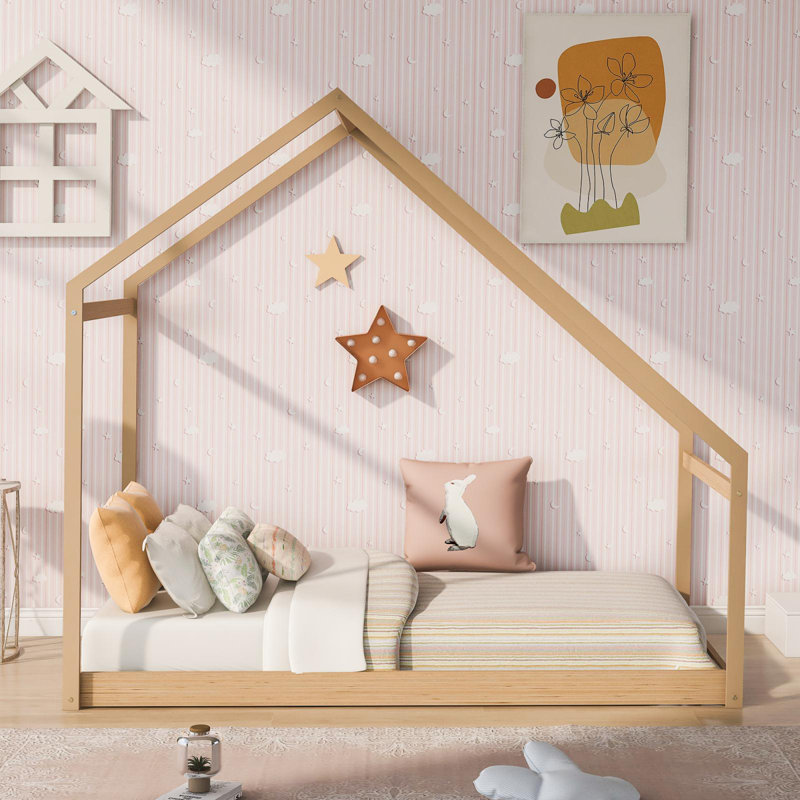 Lit Shebaka House par Isabelle & Max, Naturel, Full