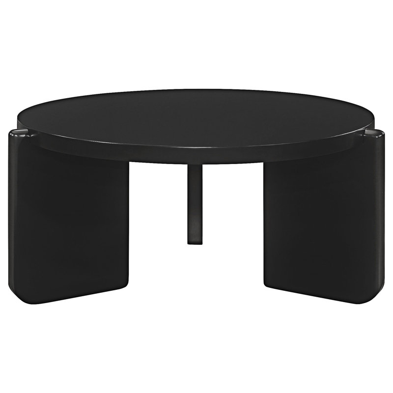 Table basse ronde en bois