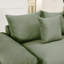 Canapé modulaire surdimensionné en forme de nuage de 54,3 po, accoudoirs très épais, bons coussins de résilience, conception ergonomique en velours côtelé de qualité supérieure, assemblage facile pour le salon, vert-1930879068