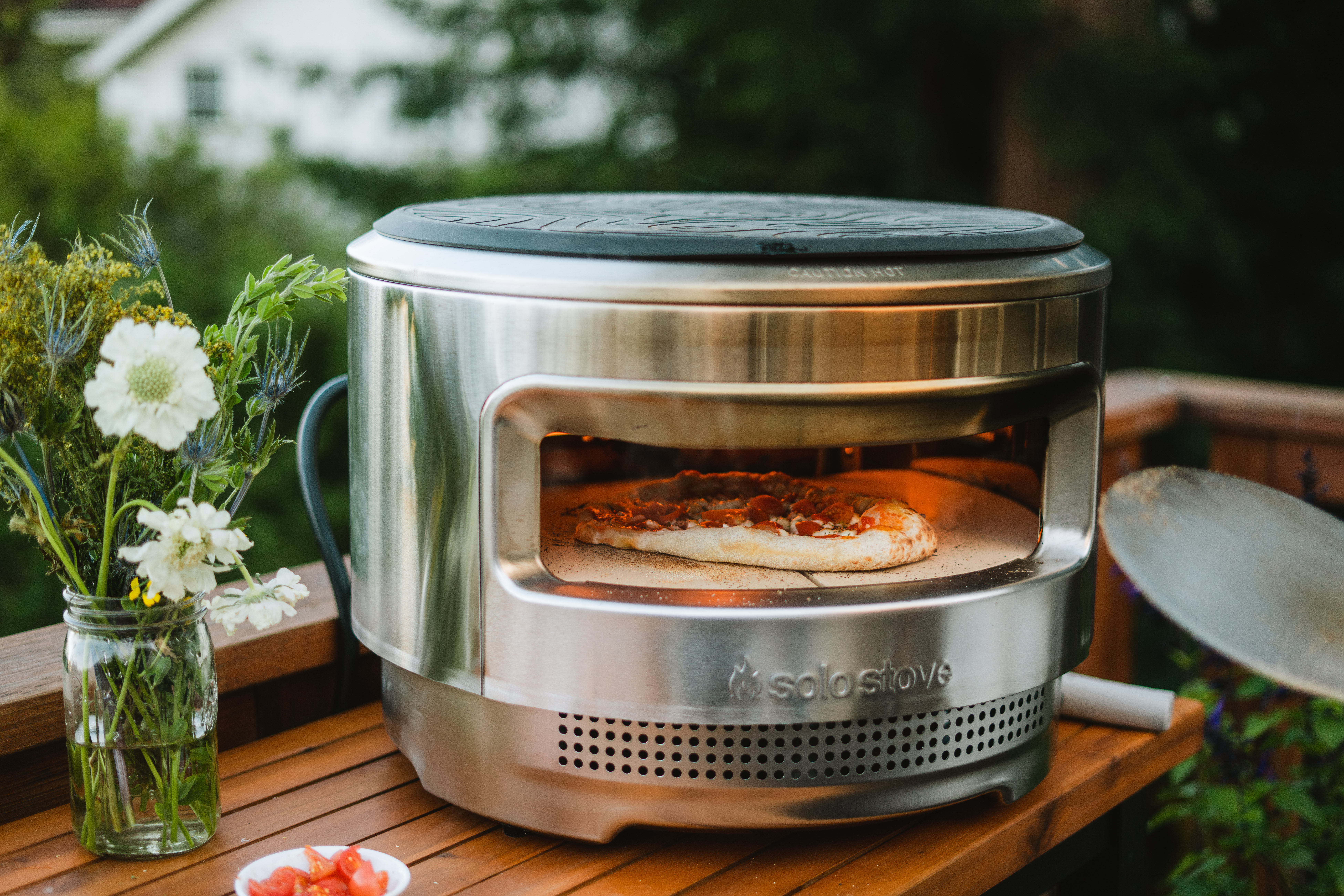 Solo Stove Stainless Steel Freestanding Pizza Oven & Reviews