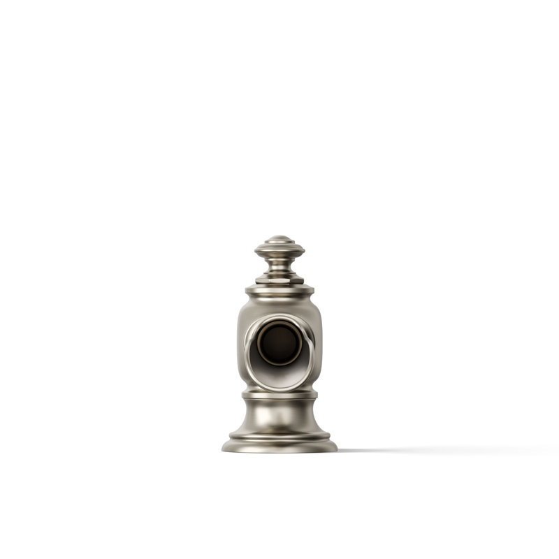 Artifacts Flume Widespread Bathroom Faucet, Nickel brossé éclatant