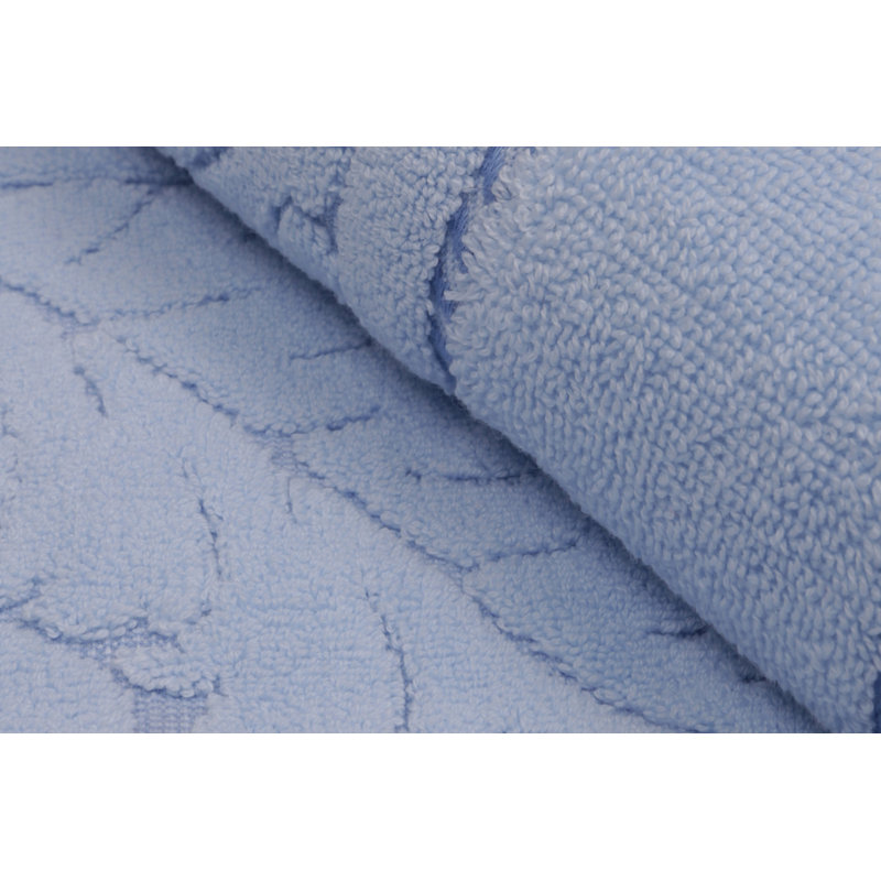 Ensemble de serviettes luxueuses 100% coton, 19,7 po x 35,4 po Luxury | 560 g / m², doux et absorbant | Lavable à la machine à 104 ° F, couleur bleue élégante | Parfait pour la salle de bain, le spa, la salle de sport et l'utilisation quotidienne