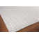 Monroe Silk Geometric Area Rug in Ivory