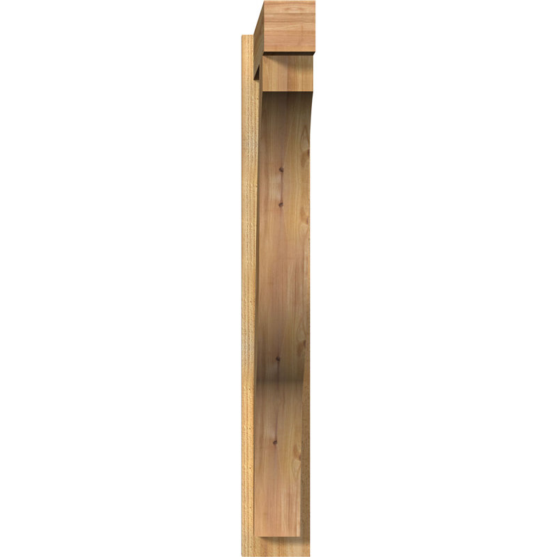 Jeu de blocs Funston, P 34 po x H 46 po, Cèdre rouge de l'Ouest de 6 po (sciage brut)
