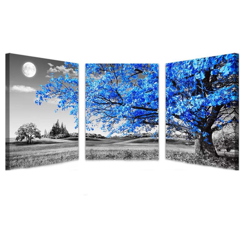 3 Piece Wrapped Canvas Print