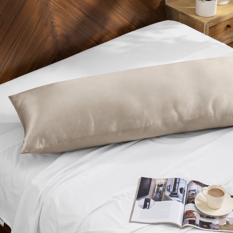 Rayon from Bamboo Body Pillowcase, Sand