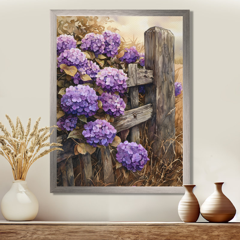 Eady - Art mural sur toile florale, H 32 po x l 16 po, Reproduction encadrée d'une seule photo, Argent argent