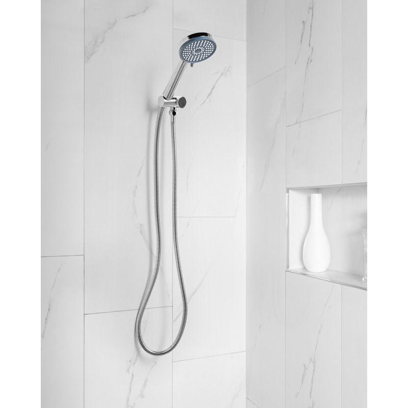 Shower Head and Hose Kit SURIPA, Silver