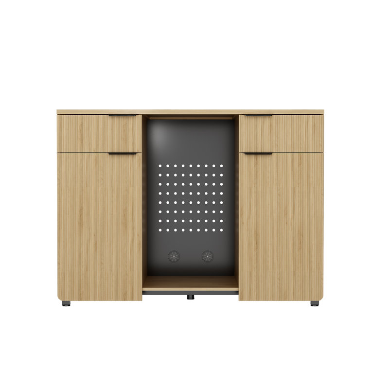 Armoire-bar 53,5 po avec buffet