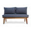 Canapé d'extérieur, causeuse de style Mid-Century