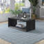 Table basse en simili bois avec tablette Samuelson-1149750499-1149750525