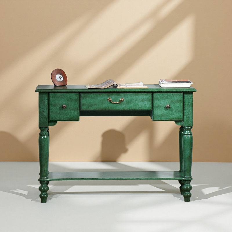 Graesyn Solid Wood Writing Desk