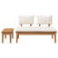 Garden Bench and Table Set-85709513
