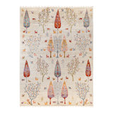 One-of-a-Kind Rectangle 8'8" X 11'8" Hand Knotted Area Rug