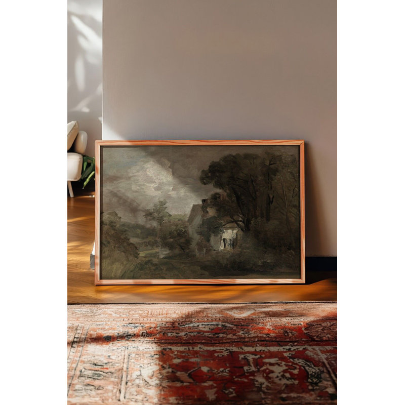 Peinture décorative encadrée