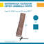 Housse pour parasol de patio résistante à l’eau Steve-28660299-28660300