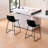  Modern PU Leather Bar Stools with Cushioned Seat – Comfortable Counter Height Kitchen Island Seating, Set of 2-936272307-908973587-936272316