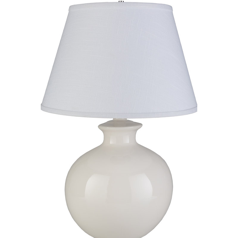 Rita Ceramic Table Lamp, White