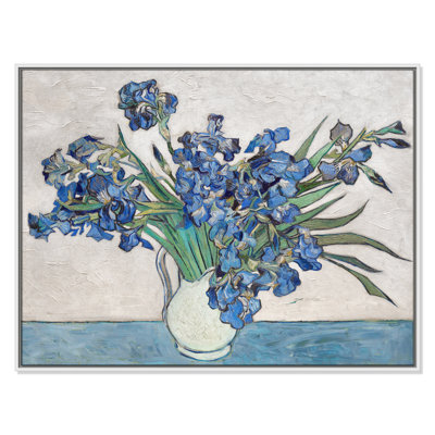 Imprimé iris bleu par Vincent Van Gogh
