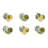 Natural 18 Piece Ceramic Dinnerware Set - Service for 6