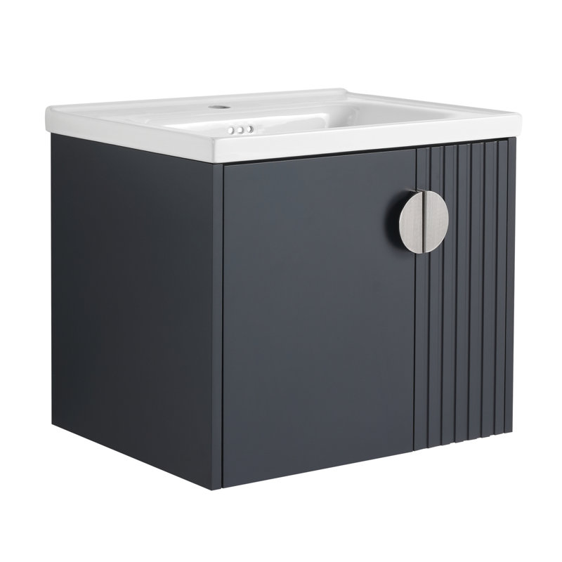 Kierran 23.8'' Single Bathroom Vanity with Top