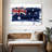 Borges Painted Australian Flag-107700606