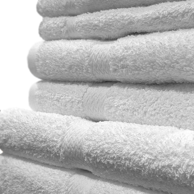 Ensemble de serviettes en coton 10 pièces 100% illughi