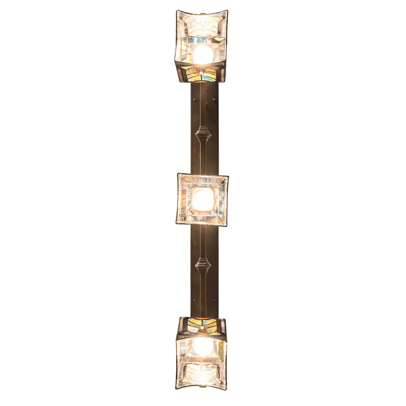 48" Long Cottage Mission 3 Light Island Pendant