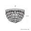 Petit Crystal 5 Light 12in x 6.5in Flush Mount in Polished Gold with Clear Radiance Crystals-1362455774-1362455772-1362455771