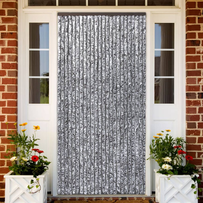 Blackout Single Curtain Panel, 90 W x 220 D cm, Anthracite
