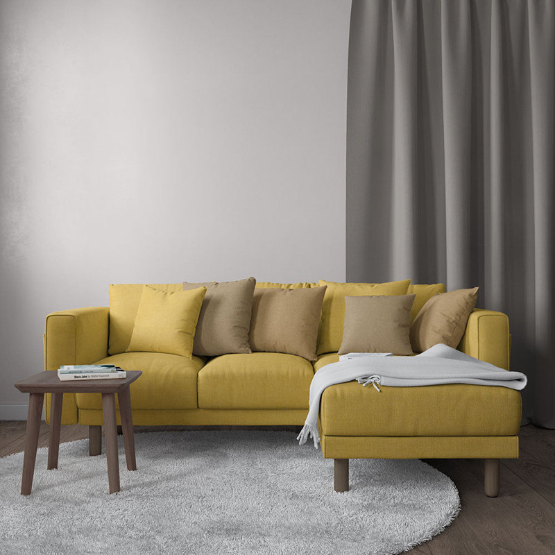Tissu Abbeyshea Devine Chenille par The Yard, Beurre