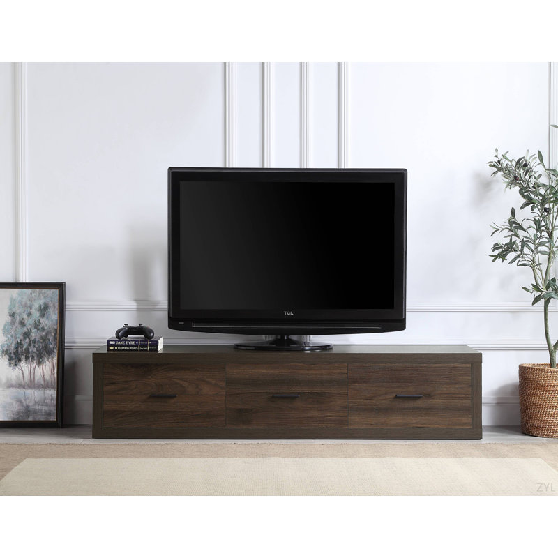 Walnut Finish TV Stand