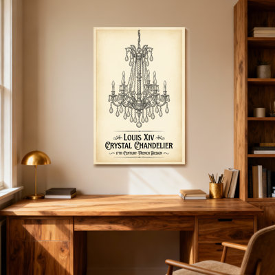 Impression de lustre en cristal Fashion Louis Xiv