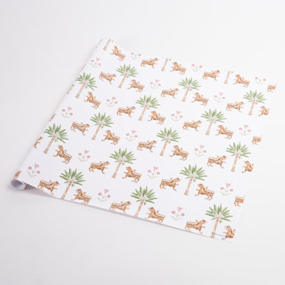 Papier d'emballage Tiger Palm