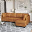 Canapé modulaire en L en similicuir-1170070271-1170070256
