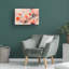 «Gawaine Wild Coral Flowers» par X1 Brand - impression sur toile tendue-94832092