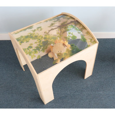Maisonnette en bois manufacturé 2,39 pi x 2,39 po nature read retreat