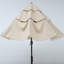 Parasol de marché extérieur pour terrasse à 3 niveaux 10 pi (base non incluse)