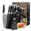 Nanfang Brothers Damascus Steel Knife Block Set