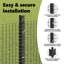 150 cm H x 1000 cm W Steel Border Fencing