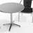 DuJuan 31.5'' Round Aluminum Indoor-Outdoor Table Set with 2 Rattan Chairs-24678268-95054459