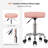 13 Inch PU Leather Bar Stool, 360 Swivel Adjustable Height Stool With Wheels, 250LB Capacity For Home Office-1633632646