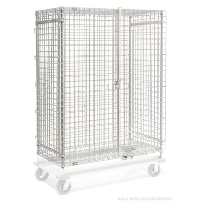 Metal Shelving Unit with Wheels