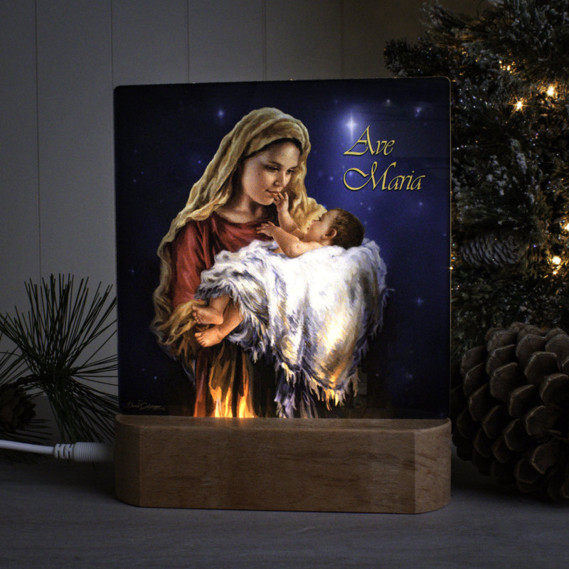 Ave Maria Night Light