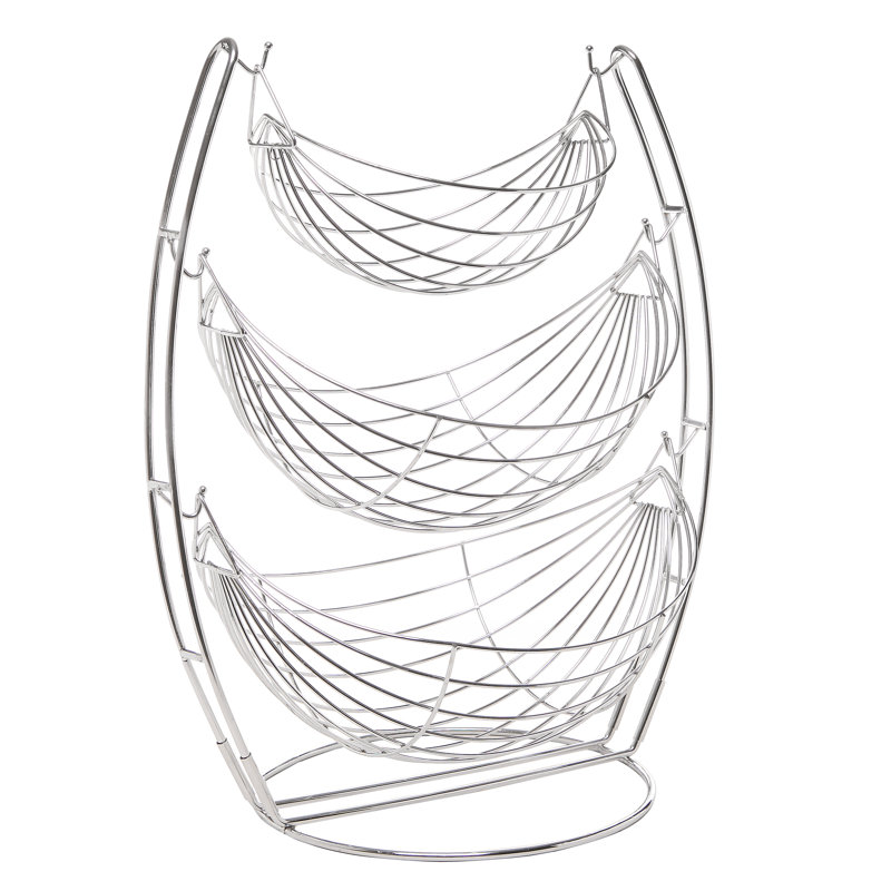 0.98 gallon Fruit Bowl, Silver