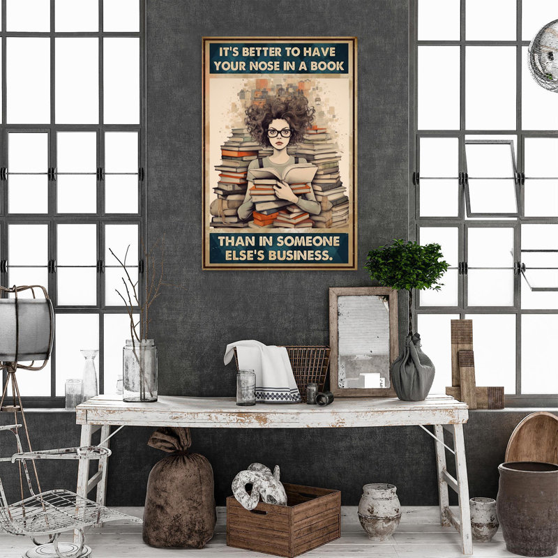 Arbie, votre bruit dans un livre sur toile, impression, H 36 po x l 24 po x P 1,25 po