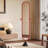 Luxury-Style Iron Artistic Rotating Arched Full-Length Mirror